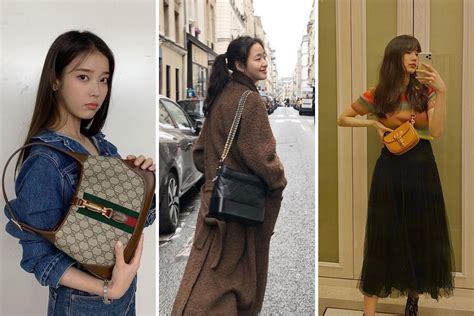 kpop celebrities wearing gucci bags|Gucci girl.